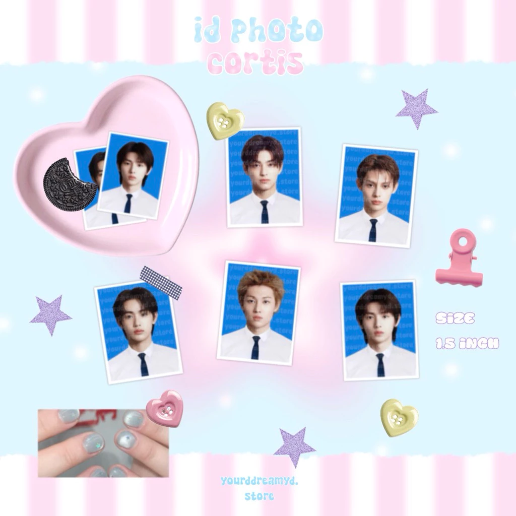 (พร้อมส่ง) id photo cortis รูปติดบัตร / yourddreamyd.store