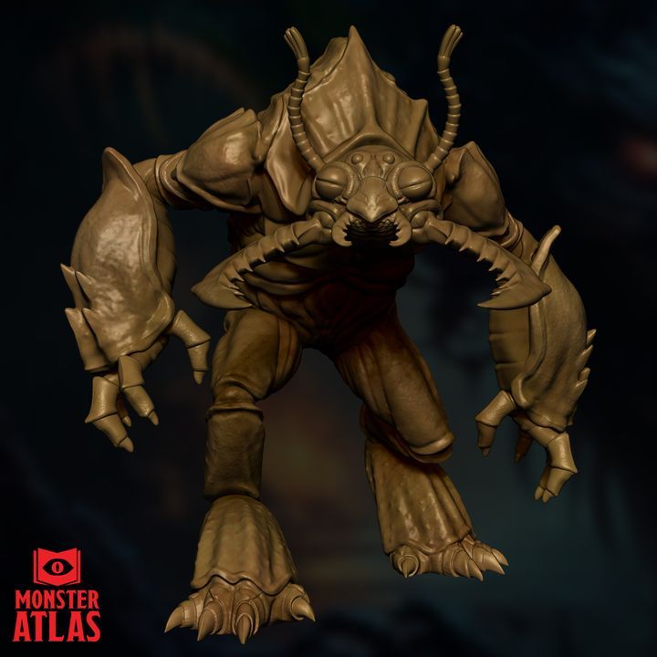 Monster DND : Collection : Miniature Resin โมเดลบอร์ดเกม ผลิตตามสั่ง Tabletop