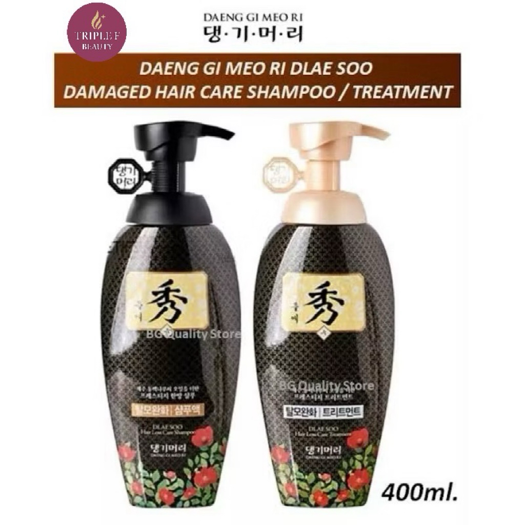 ⭐️พร้อมส่ง/แท้100%⭐️แชมพู-ครีมนวด Daeng Gi Meo Ri Dlae Soo Hair Loss Care 400ml 🇰🇷