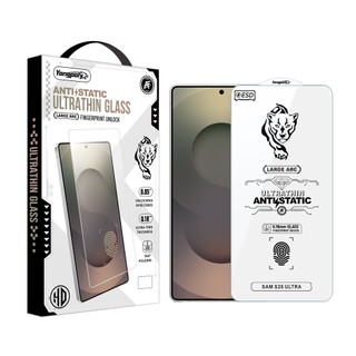 ฟิล์มกระจกใสไม่มีขอบเต็มจอโค้ง 0.18MM สำหรับ SamsungS24UltraS25Ultra HD privacy ปลดล็อคลายนิ้วมือ