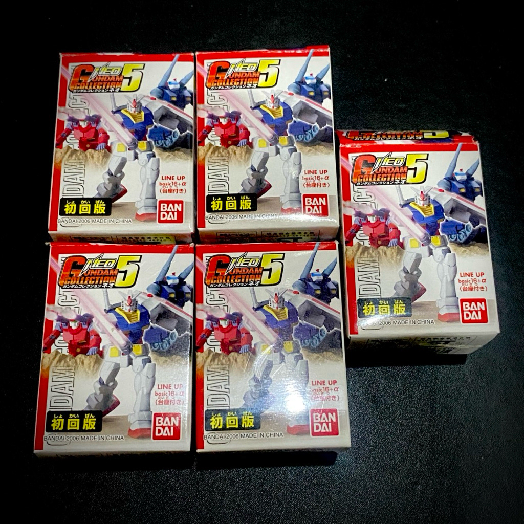 โมเดล งานแท้ พร้อมส่ง มือ 1 แกะสินค้าเพื่อถ่ายรูป Gundam Collection Neo 5 จาก Bandai  Gundam Collection Neo 5 จาก Bandai