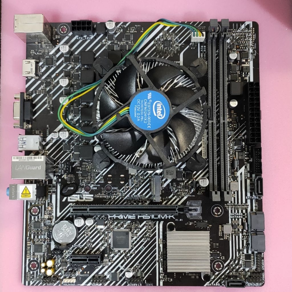 เซฺ็ท CPU i5 10400f + Mainboard  Asus H510M-k มือสองสภาพสวย