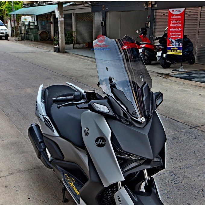 ชิวหน้า V5 Xmax 300 2023-2025 ชิวหน้าแต่ง สูง 24นิ้ว Xmax300