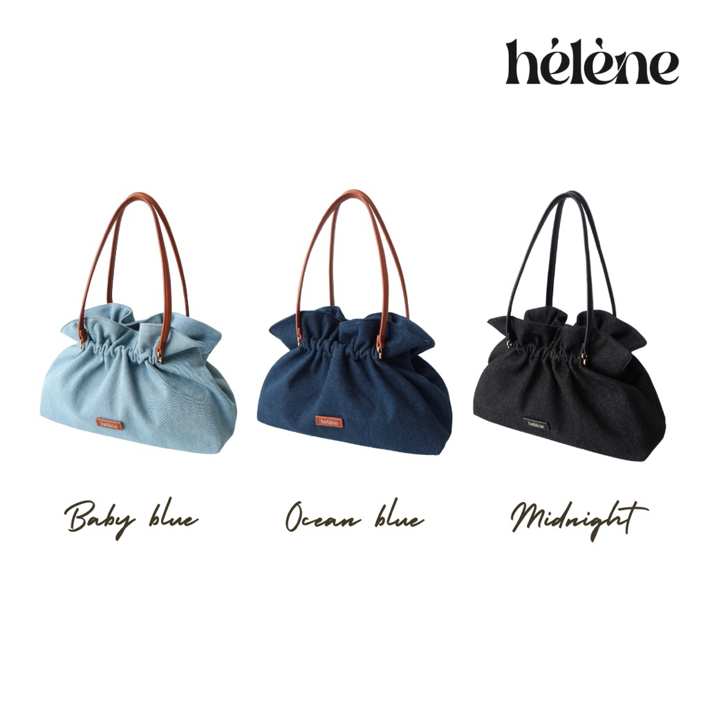 Helene –       (Denim Edition) ดีไซน์โดดเด่น จุ iPad ใส่ของได้เยอะ ราคา ถูกที่สุด ดีลบีเคเค แกลเลอรีภาพที่ 7