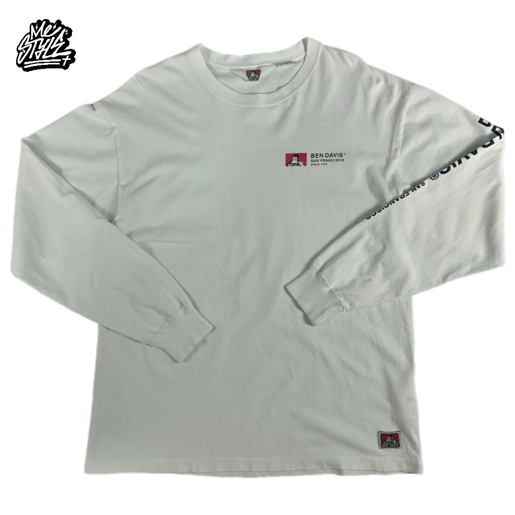เสื้อยืดแขนยาว : BEN DAVIS (มือสอง)
