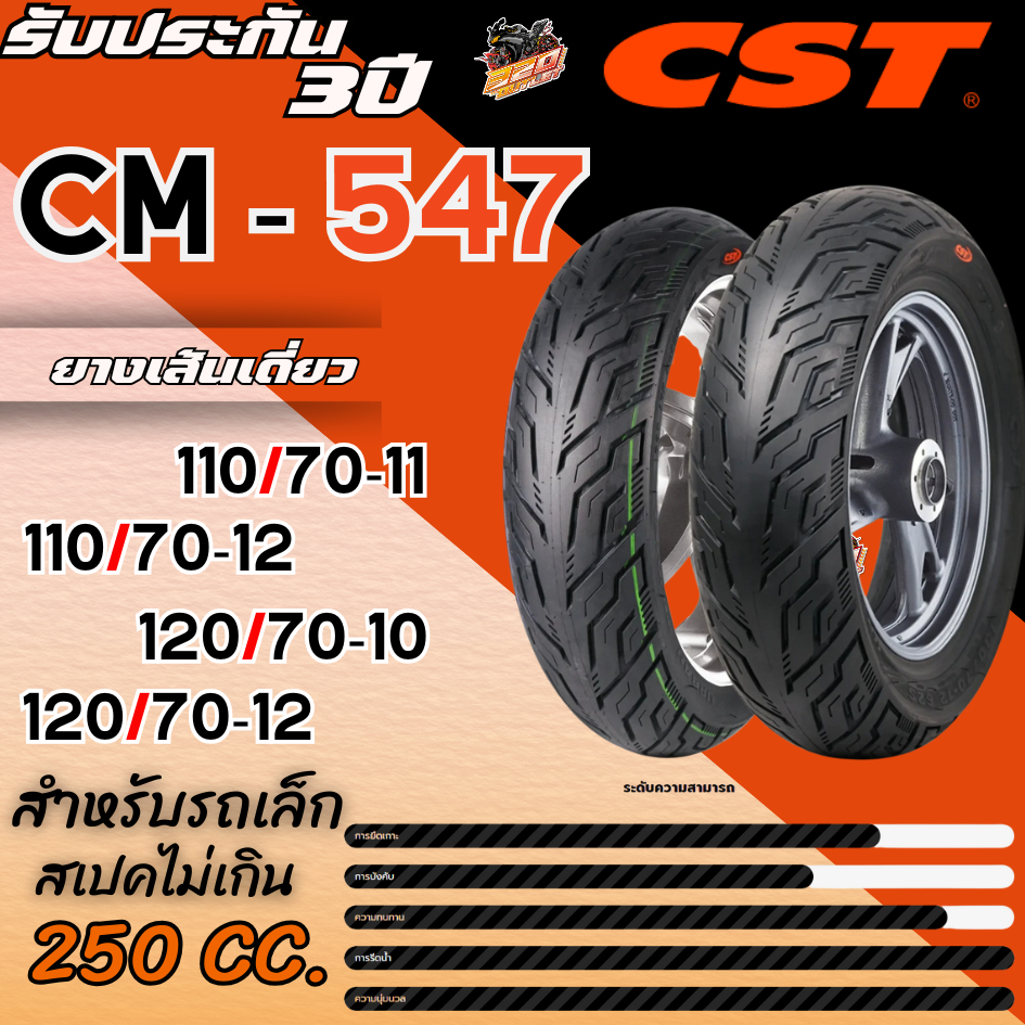 รับประกัน 3 ปี!! ยาง CST TIRES CM-547 ขอบ 10 ขอบ 11 และ ขอบ 12 ส่งไว!! 320SP.outlet