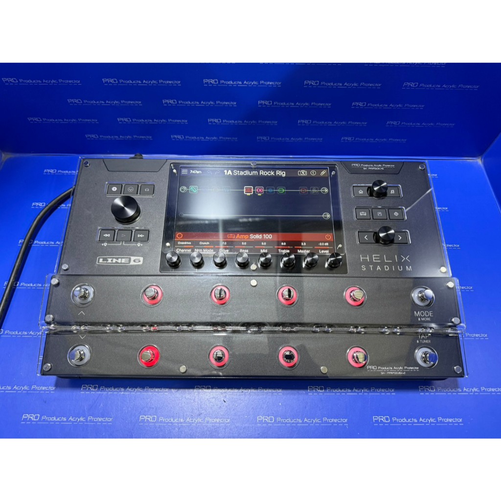 แผ่นอะคริลิค LINE 6 Helix Stadium Floor