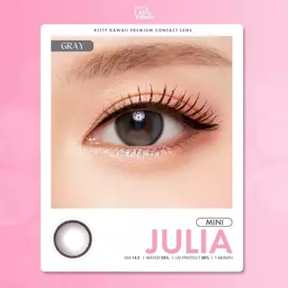 Kitty Kawaii Contact Lens : Mini Julia Gray (Blister pack) - คอนแทคเลนส์รายเดือน