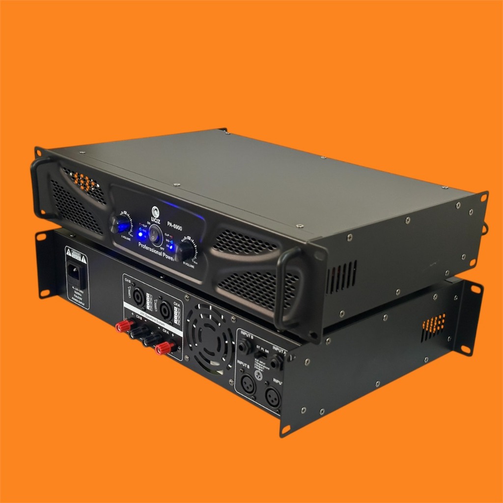 LCZ รุ่น PA-6900 เพาเวอร์แอมป์กลางแจ้ง 6900วัตต์ PMPO (ขับ 12นิ้ว -18นิ้วได้) แอมป์ขเครื่อเสียง ขยายเสียง