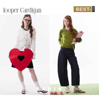 Sarin looper Cardigan เสื้อคลุม คาร์ดิแกน แขนยาว