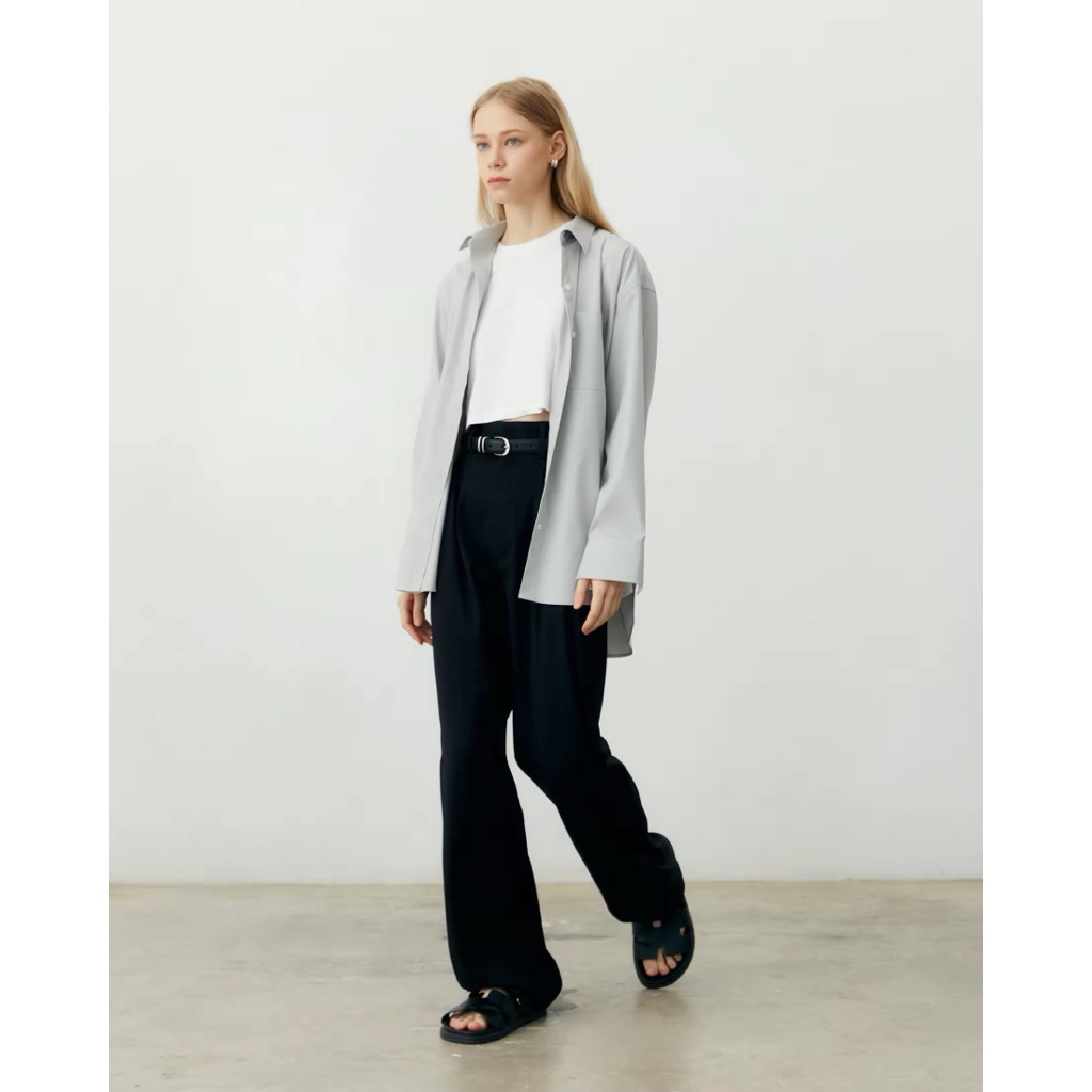 Hounddown - Loose Wide Leg Pants (defect sale)