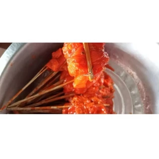 ลวดมัดไม้หนีบไก่ ลวดมัดไม้ปิ้งไก่ ลวดมัดไม้ย่างไก่ ยาว 3 นิ้ว จำนวน 100 เส้น