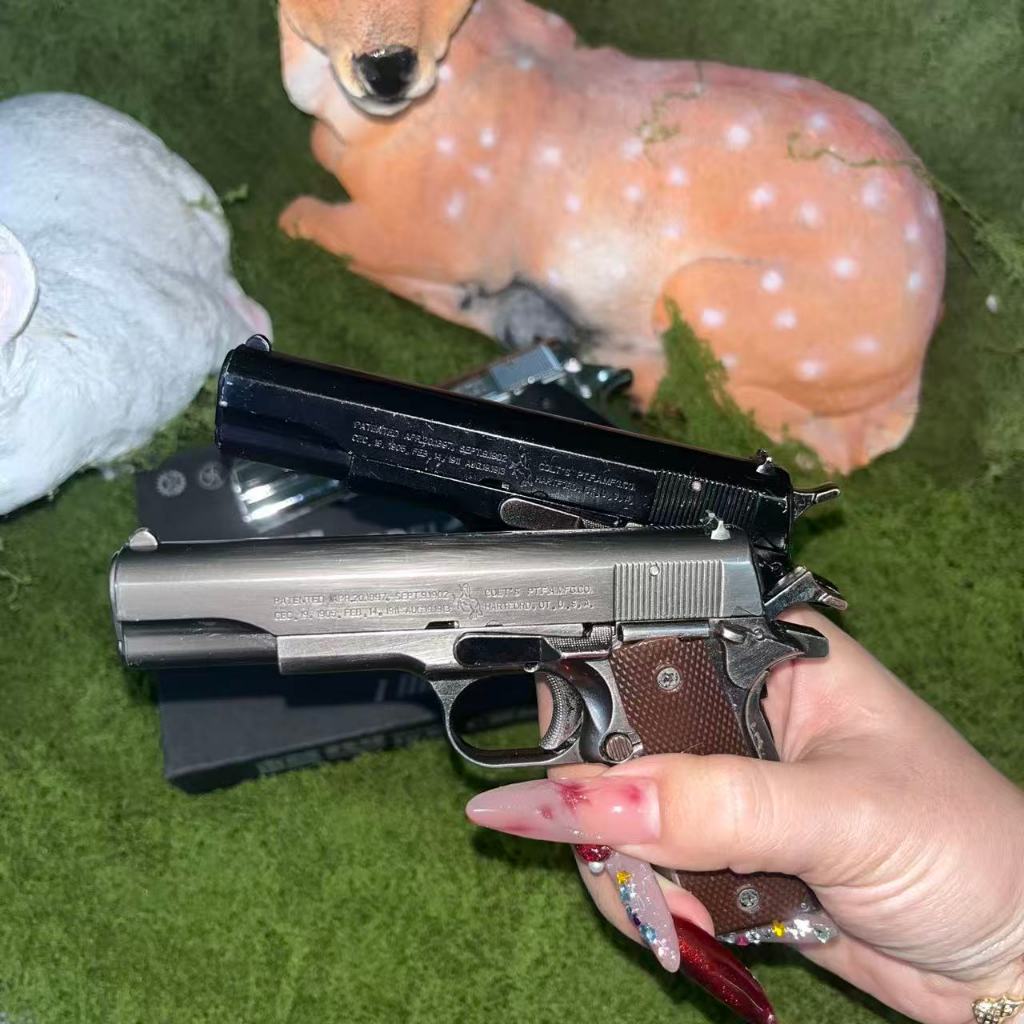 ของขวัญสำหรับผู้ชายที่ขายดีที่สุดในประเทศไทย: ปืนพก M-1911 รุ่น Safe Toy จาก COLT 1:2:05 ราคา ถูกที่สุด ดีลบีเคเค แกลเลอรีภาพที่ 3
