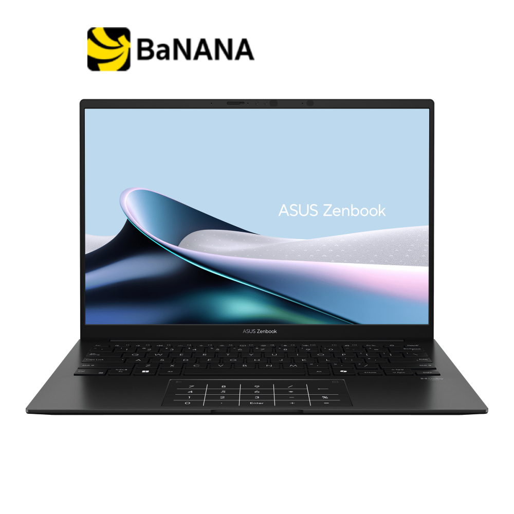 โน๊ตบุ๊ค Asus Zenbook 14 UM3406GA-QL729WA Black by Banana IT