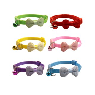 PP-1906 🌈 ปลอกคอโบว์สุดน่ารัก สำหรับน้องหมา & น้องแมว ใส่แล้…