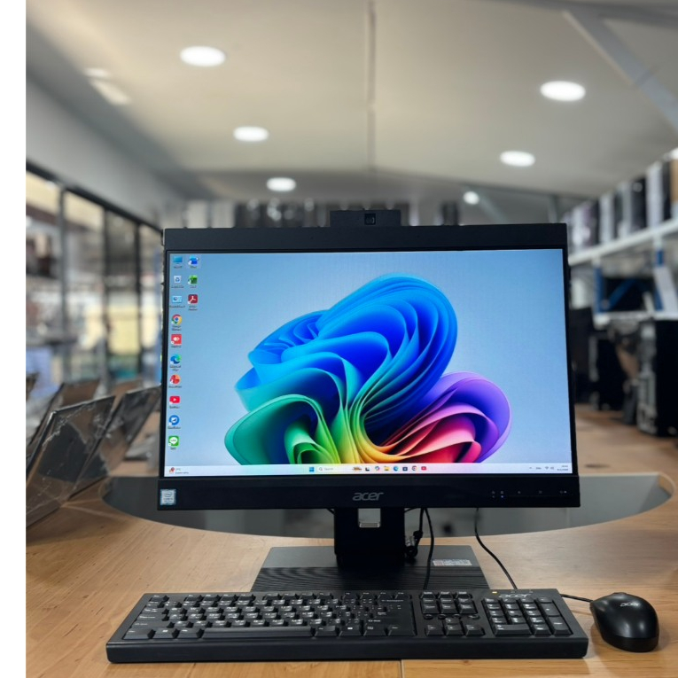 All in one Acer Z4660G Core i3 Gen 9(9100) RAM 8GB SSD 256GB M.2 หน้าจอ 21.5 นิ้ว Full HD (1920×1080