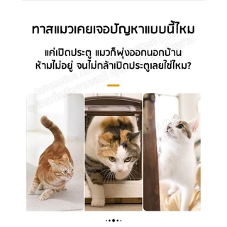 AATม่านกันแมว ที่กั้นสัตว์เลี้ยง รั้วยืดหดได้ ปิดอัตโนมัติ ตาข่ายหนา แข็งแรง ติดตั้งง่าย ไม่ต้องเจาะ