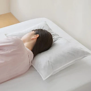 MUJI มูจิ หมอน ขนเป็ด แท้ FEATHER PILLOW มี 2 ขนาด 43x63 และ 50x70