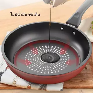 กระทะแบน เทฟล่อน ไม่ติดกระทะ 24/26/28/30ซม กระทะ ใช้กับเตาแม่เหล็ก และเตาทุกประเภท