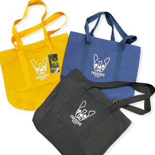 ESP กระเป๋าสะพายผู้หญิง Tote Bag ลาย Frenchie รหัส 06366