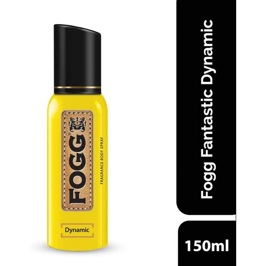 FOGG Dynamic Fragrance Body Spray, 150ml Body Spray For Men สเปรย์น้ำหอมระงับกลิ่นกายสำหรับผู้ชาย