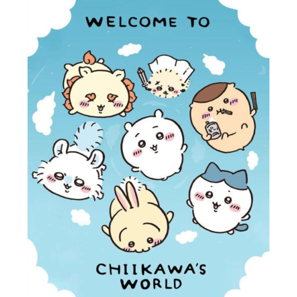 พวงกุญแ -ตุ๊กตา จ ชิคาวะ และเพื่อน ๆ Chiikawa / Hachiware / Momonga / Usagi / Kuri manju / Rakko / S