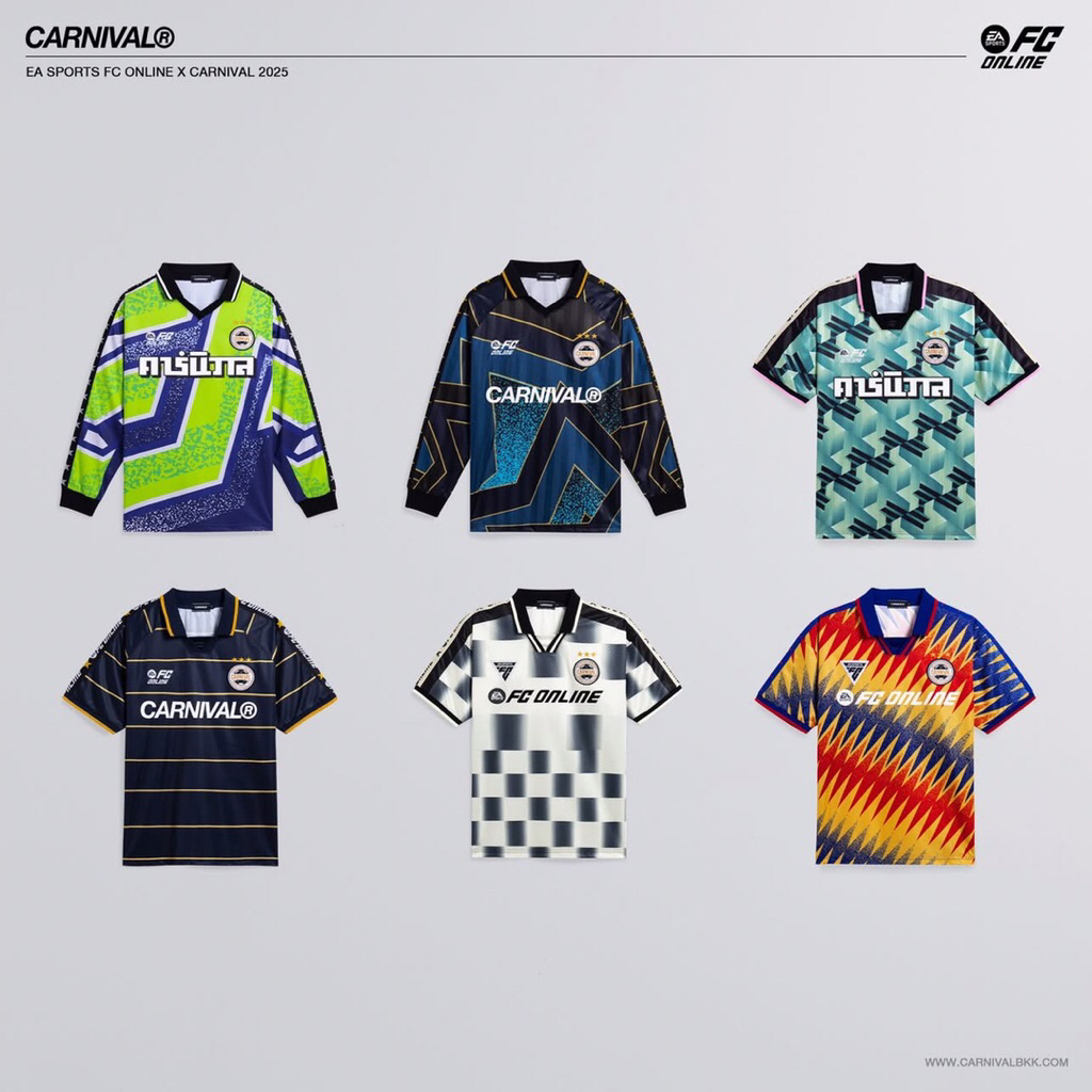 CARNIVAL x FC ONLINE FOOTBALL JERSEY