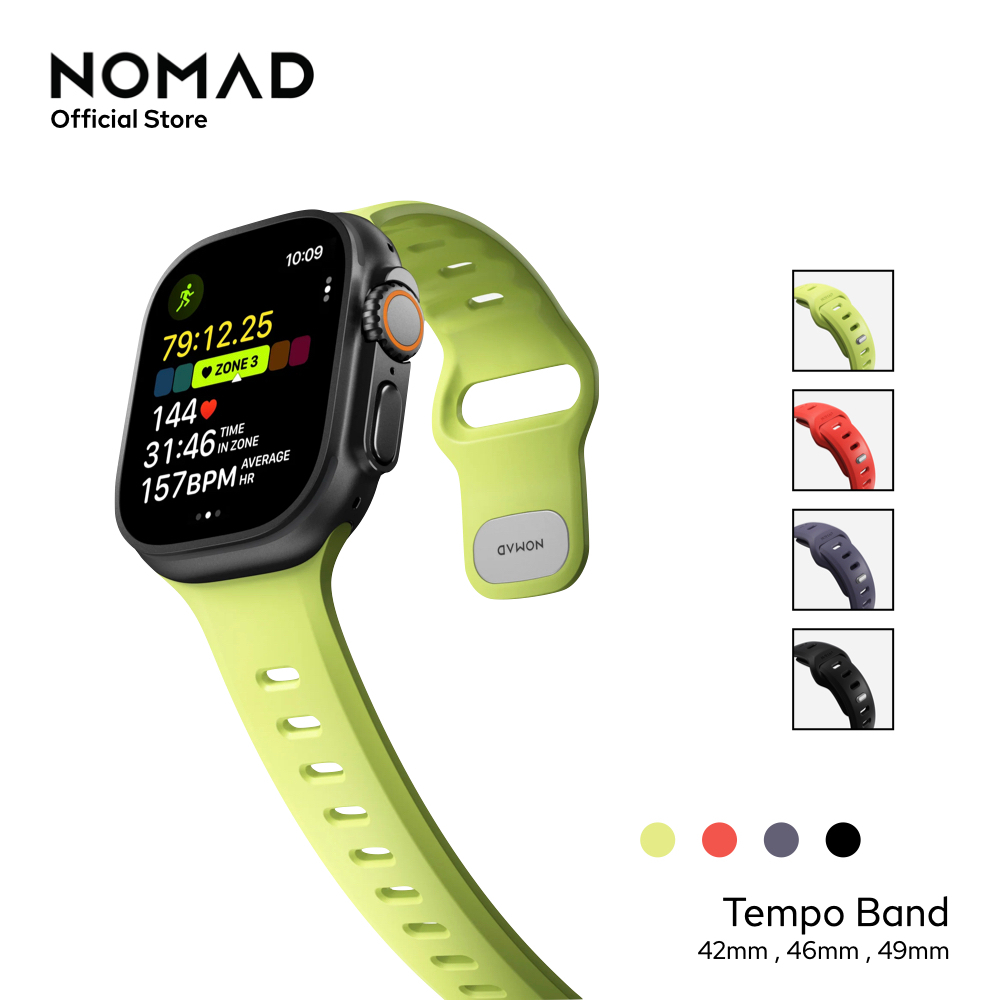 NOMAD สายนาฬิกา Tempo Band ใช้สำหรับ Apple Watch ขนาด 42mm 46mm 49mm