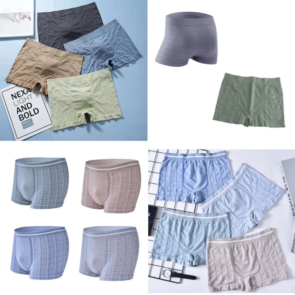 407กางเกงในผู้ชาย ผ้านิ่ม ใส่สบาย ระบายอากาศดี