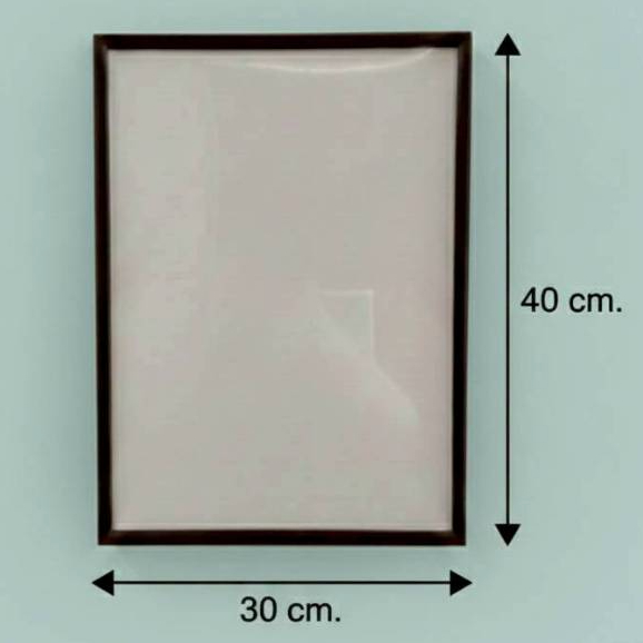 กรอบรูปสีดำ30x40cm. กรอบรูป30x40cm.สีดำ กรอบรูปแขวนผนัง แต่งบ้านสไตล์มินิมอล