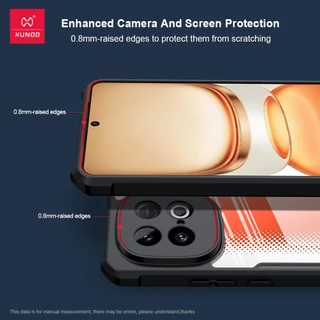 Xundd เคส ใช้สำหรับ IOQQ Z10 Turbo Plus Case iQOO Neo 10 เคส โทรศัพท์กันกระแทก ป้องกันรอยขีดข่วน ป้องกันการกระแทก