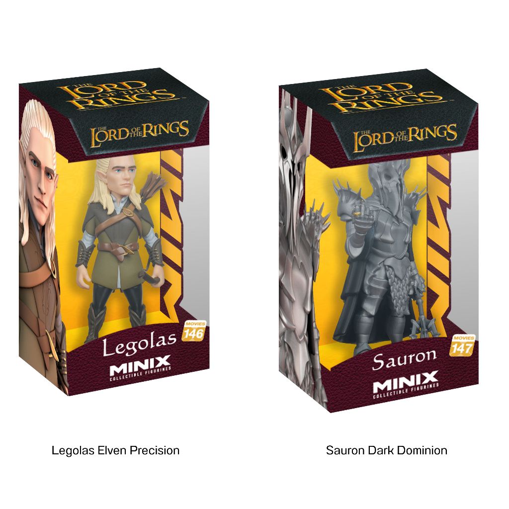 MINIX FIGURINE 12CM LORD OF THE RINGS รหัส LORDOFTHERINGS
