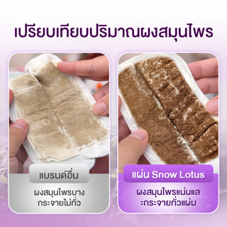 Cottonday แผ่นดูแลสมุนไพร Snow Lotus ขนาด 160 มม. (2 ชิ้น) –…