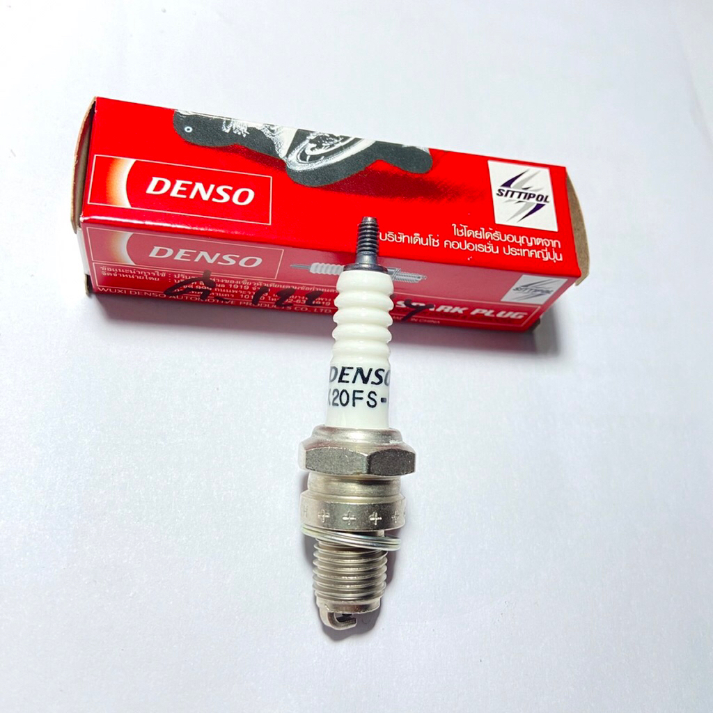 CL90 MD90 หัวเทียน แท้ DENSO D-122.35 X20FSU รถมอเตอร์ไซค์ CL90 MD90 หัวเทียน แท้ DENSO