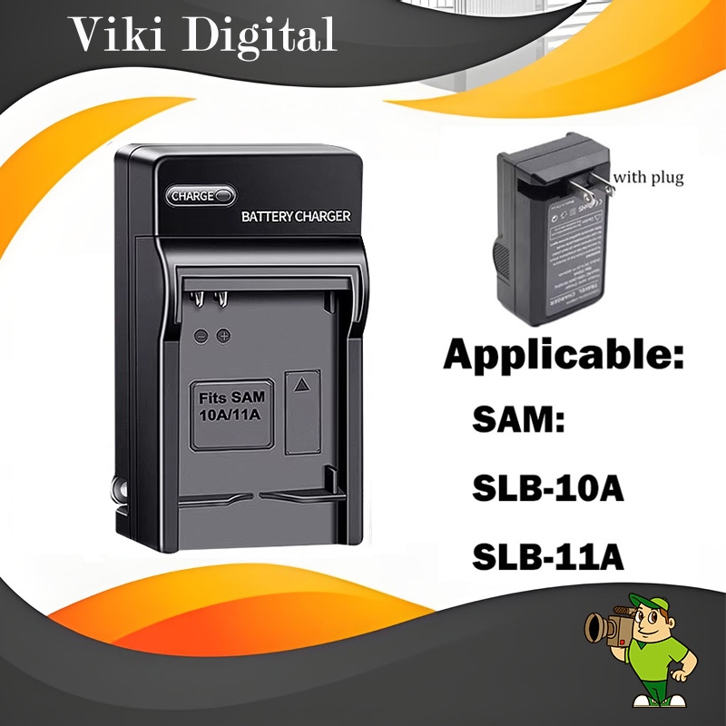 เหมาะสำหรับ Samsung SLB-11A เครื่องชาร์จแบตเตอรี่ ST5000 EX1 WB610 WB650 WB5500 WB1000 HZ30W  HZ35W