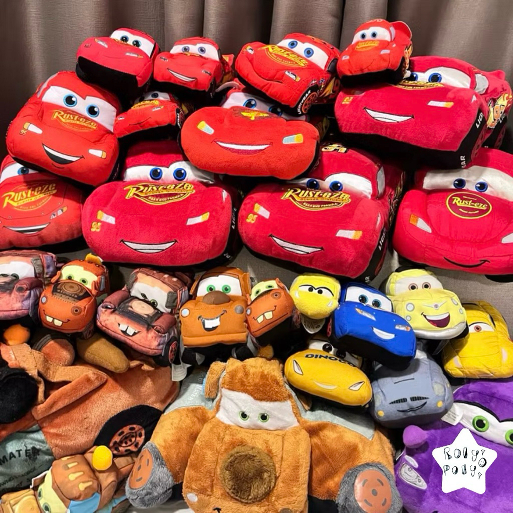 ตุ๊กตาcars disney Lightning McQueen แมควีน คาร์ ตุ๊กตารถ รถแข่ง ดิสนีย์