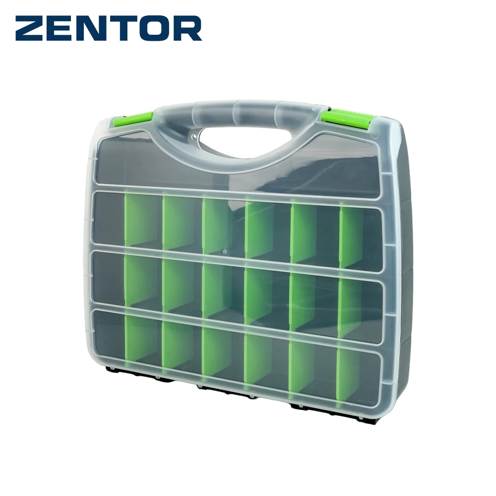 Zentor กล่องจัดเก็บอุปกรณ์ อเนกประสงค์ กล่องจัดเก็บเครื่องมือ 15 และ 21 ช่อง Storage Box