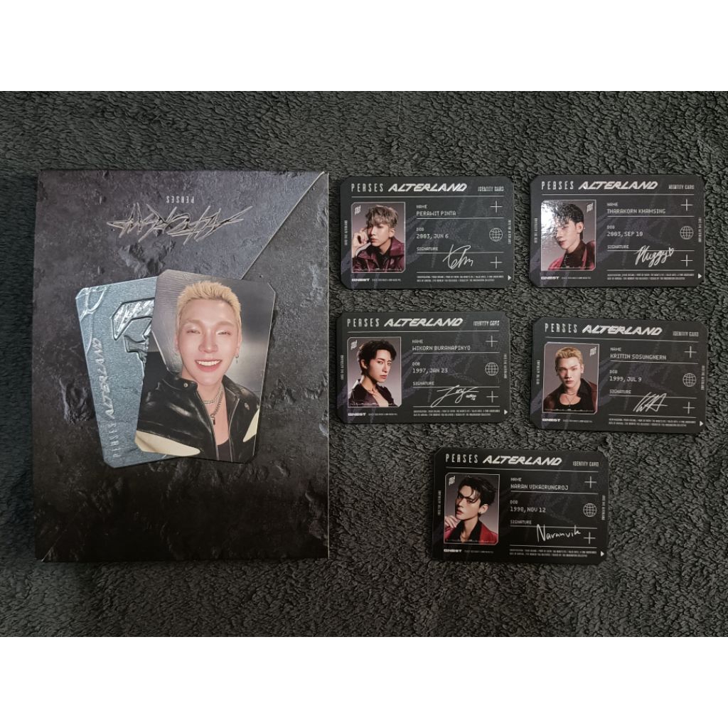 [krittin]PERSES THE SECOND ALBUM 'ALTERLAND' อัลบั้มPERSES เช็คการ์ด