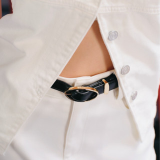 COZII : Allie Belt เข็มขัดหนัง อะไหล่สีทอง