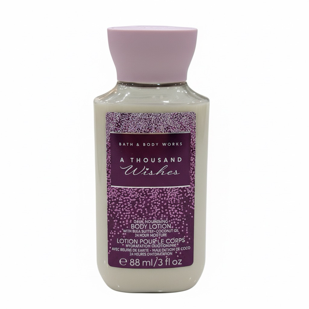 BBWช๊อปไทย A THOUSAND WISHES Travel Size Daily Nourishing Body Lotion 88ml โลชั้นบำรุงผิวกลิ่นA thou