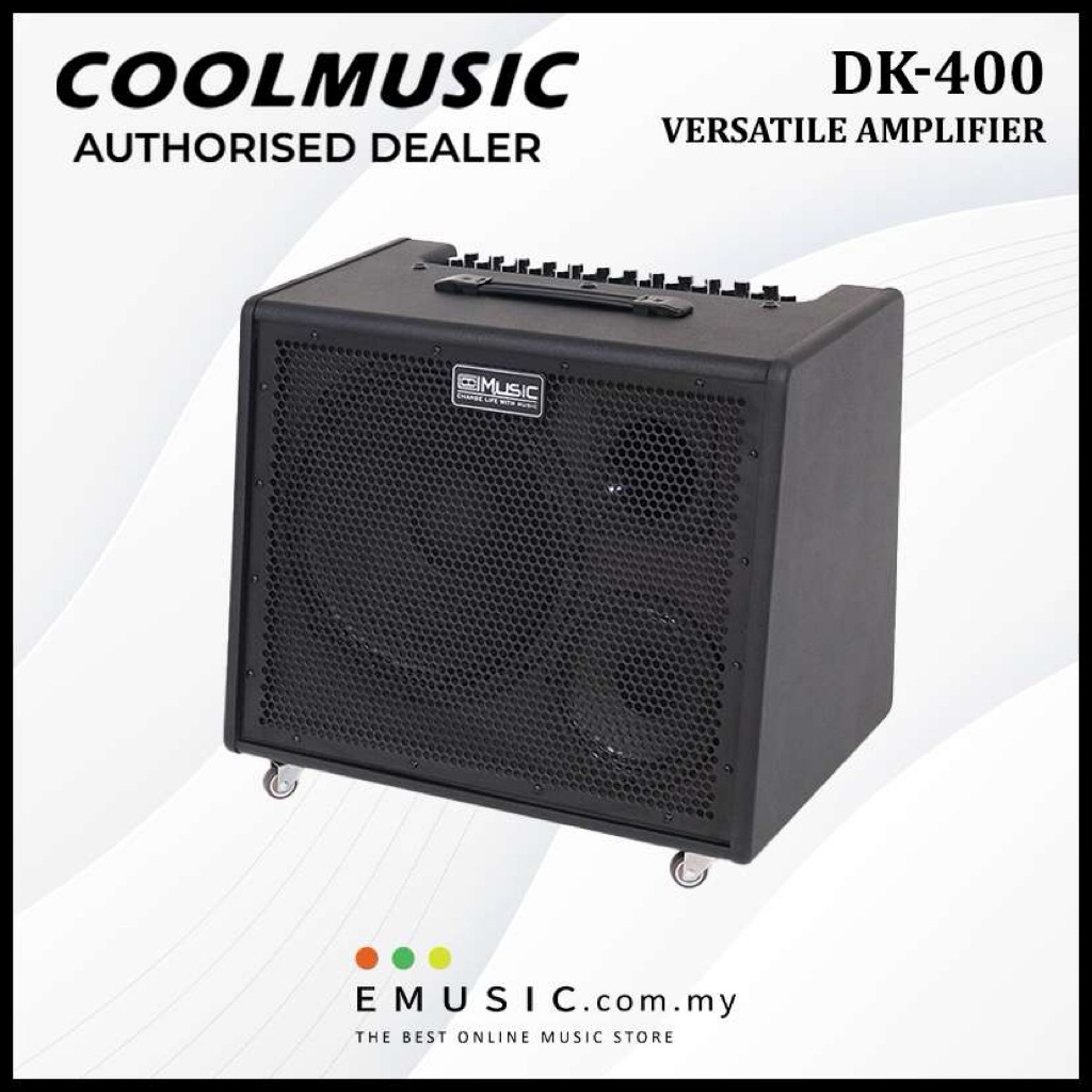 Coolmusic 400-Watt Multifunction Amplifier Performance Speakers – DK400