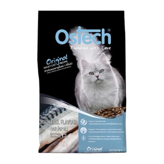 Ostech Original อาหารแมว บำรุงขนและผิวหนัง ขนาด 1 kg.