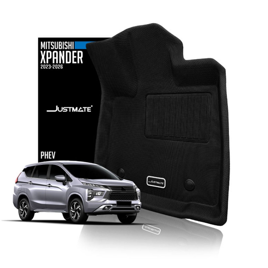 [JUSTMATE] MITSUBISHI พรมปูพื้นรถยนต์ XPANDER HEV 2023 - 2026 HEV
