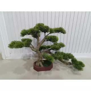 ต้นบอนไซ สูง40-45ซม.ต้นไม้ปลอม ต้นไม้ประดิษฐ์ Leeartplants