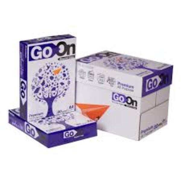 กระดาษถูก 80แกรม Go On A4กล่องละ5รีม//A4 80 แกรม