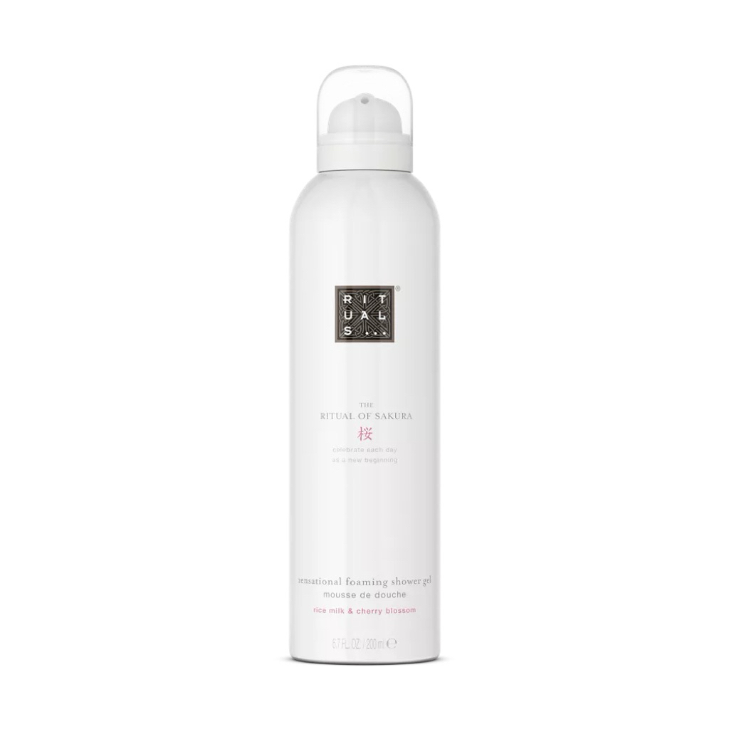 RITUALS THE RITUAL OF SAKURA Foaming Shower Gel 200 ml ขวดใหญ่ ของแท้ ป้ายไทย