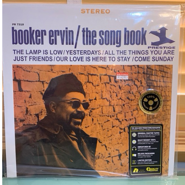 แผ่นเสียง booker ervin/the song book (APRJ7318) 33rpm