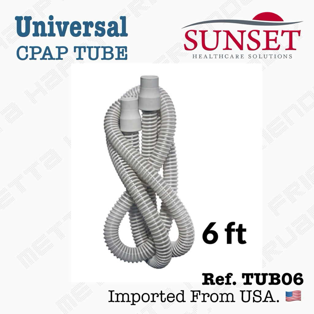 CPAP Tube / ท่อลมซีแพพ แบบมาตรฐาน จาก Sunset Healthcare USA.
