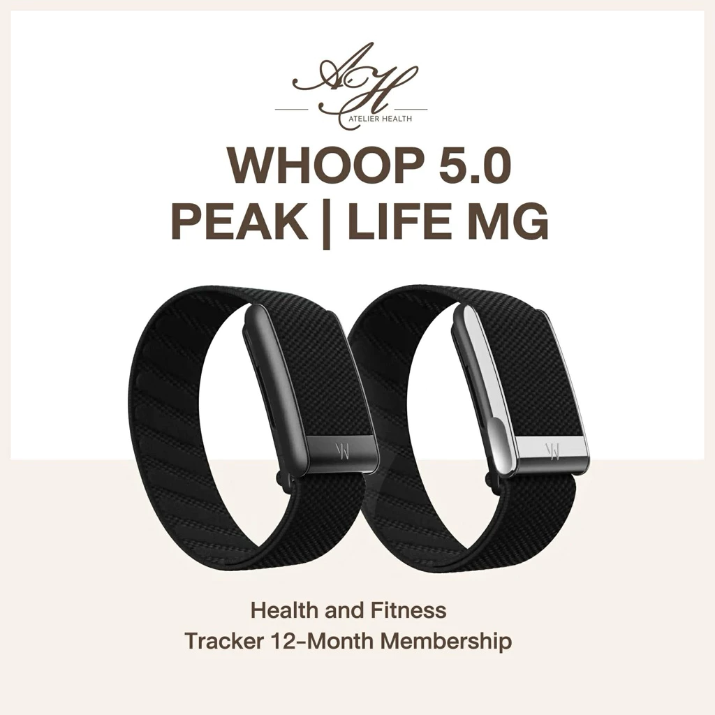 (ส่งด่วน) WHOOP 5.0 Peak | Life MG Health and Fitness Wearable 12-Month Membership