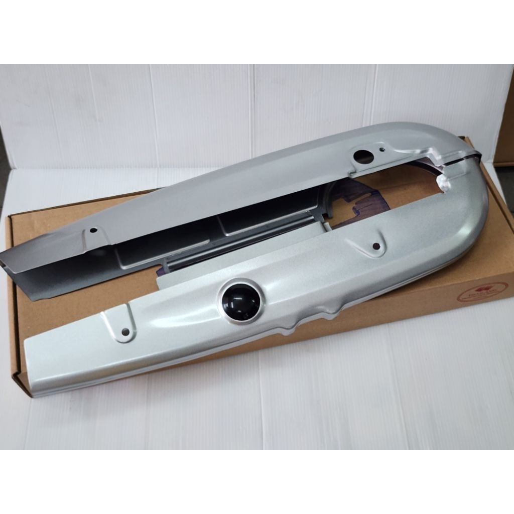 บังโซ่เดิมเวฟ125 บังโซ่ชุดเดิมเวฟ125 ฝาครอบโซ่เวฟ125 s,r,i-บังลม บังโซ่ชุด บังโซ่ ครอบโซ่